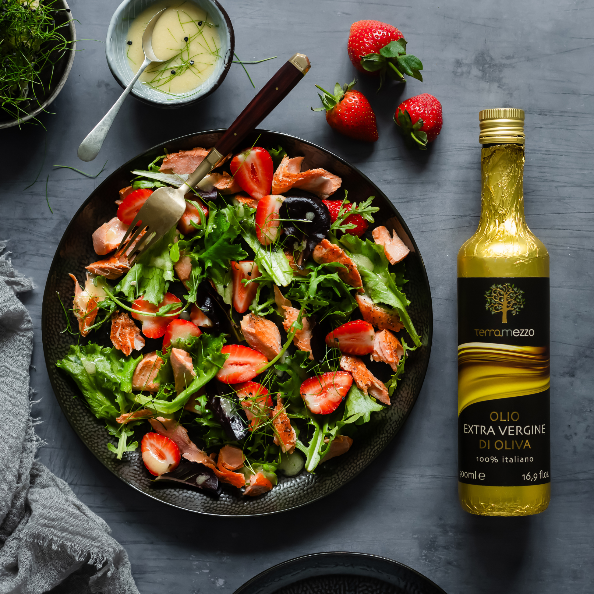 STRAWBERRY SALMON SALAD – Terramezzo Mercato