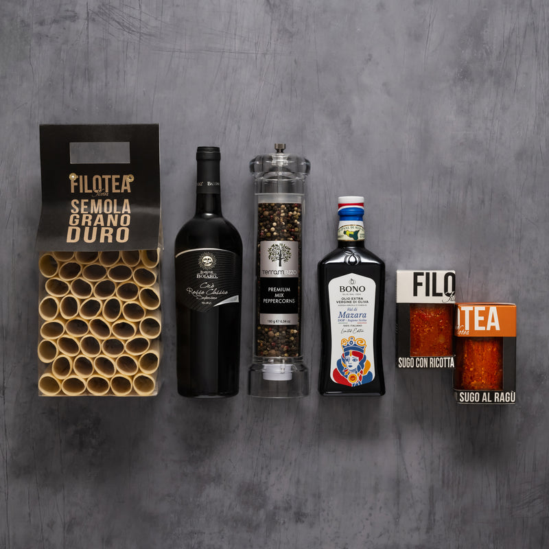 Filotea Premium Cannelloni Lover Collection with Wine