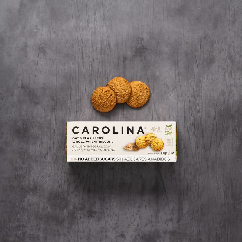 Carolina Low Sugar Oat & Flax Seeds Biscuits