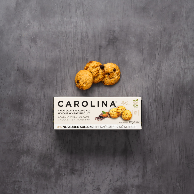 Carolina Low Sugar Chocolate & Almond Biscuits